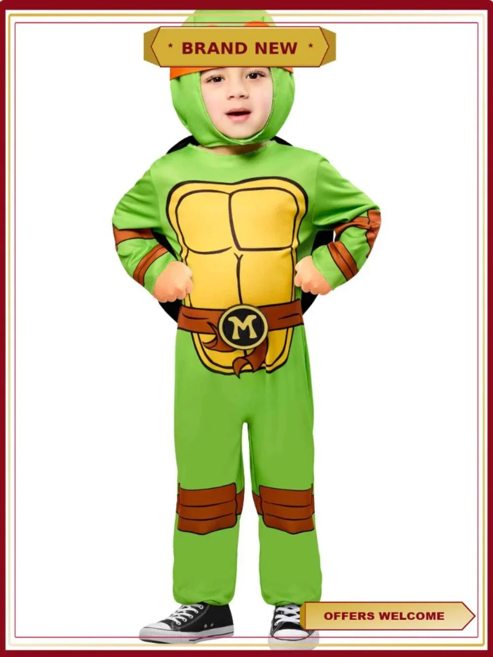 Teenage Mutant Ninja Turtles Toddler Halloween Costume 12-18M